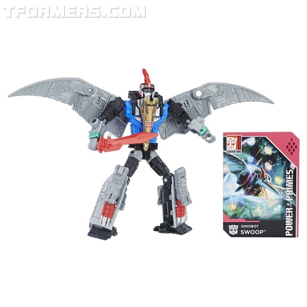TRANSFORMERS GENERATIONS POWER OF THE PRIMES DELUXE CLASS DINOBOT SWOOP   Out Of Pack (42 of 77)
